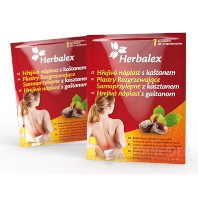 Herbalex Hrejivá náplasť s gaštanom