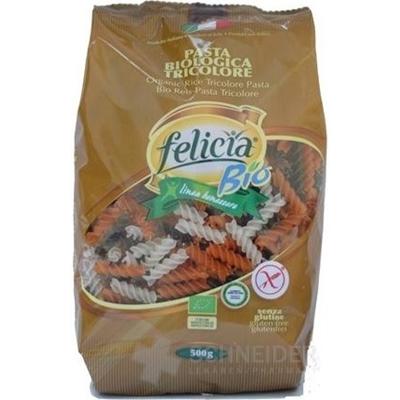 BIO ryžové cestoviny Felicia FUSILLI TRICOLORE