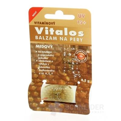 VITALOS Balzam na pery med SPF 15