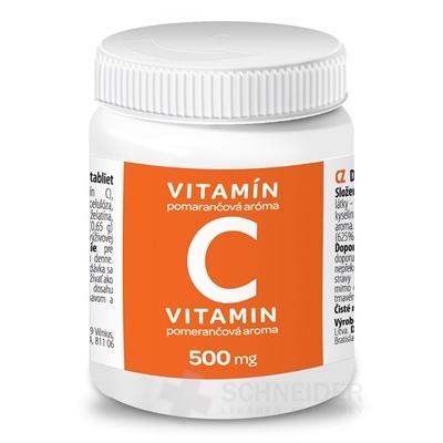 Valentis Vitamin C 500 mg orange aroma