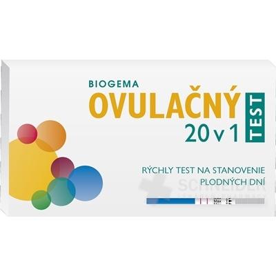 BIOGEMA OVULAČNÝ TEST 20 v 1