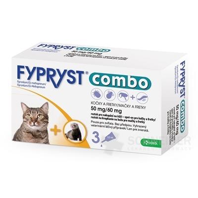 FYPRYST combo 50 mg/60 mg MAČKY A FRETKY