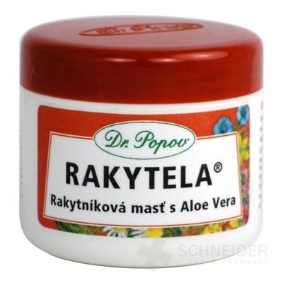 DR. POPOV RAKYTELA rakytníková masť s Aloe Vera