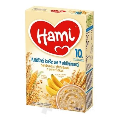 Hami mliečna kaša so 7 obilninami banánová