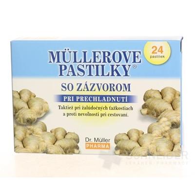 MÜLLEROVE PASTILKY SO ZÁZVOROM