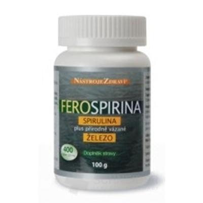 FeroSpirina Spirulina Plus naturally bound iron