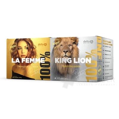 DELTA Partner. balíček LA FEMME&KING LION Collagen