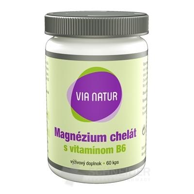 VIA NATUR Magnesium chelate with vitamin B6
