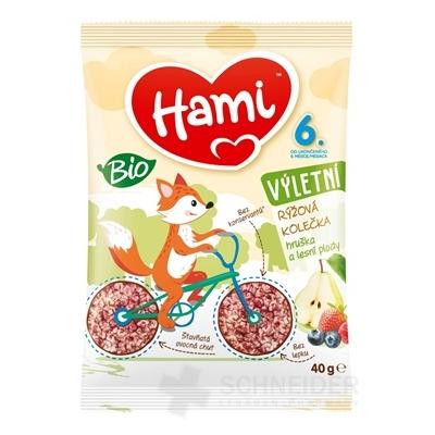 Hami BIO Rice wheels pear and berries