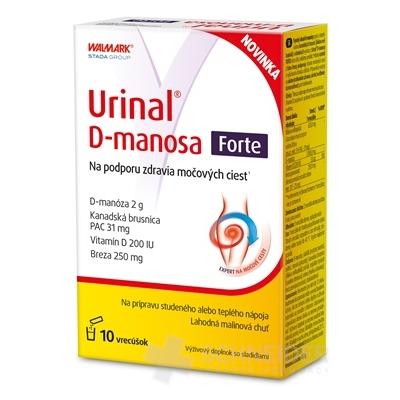 Urinal D-manosa 10 sachets CZ / SK
