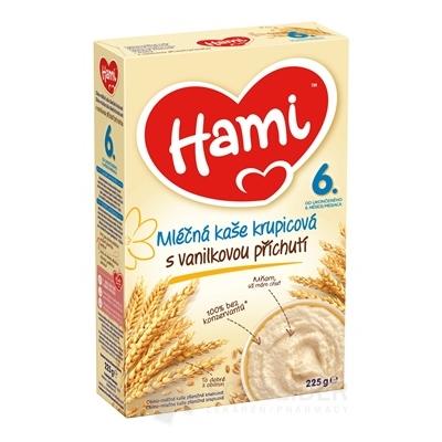 Hami mliečna kaša krupicová s vanilkovou príchuťou