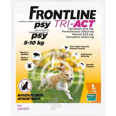 FRONTLINE TRI-ACT Spot-On pre psy S