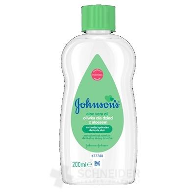 Johnson's Detský olej s aloe vera