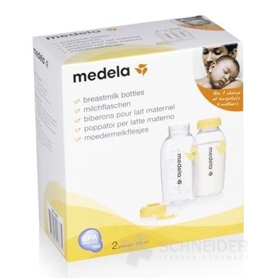 MEDELA Sada 2 fliaš (250 ml) na uskladnenie mlieka