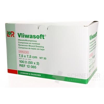 VLIWASOFT KOMPRESY STERILNÉ 7,5x7,5 cm