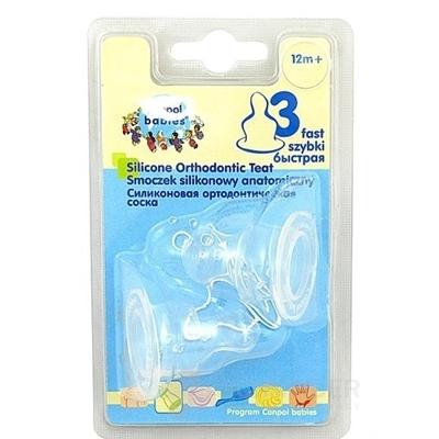 Canpol Babies Pacifier on a silicone bottle