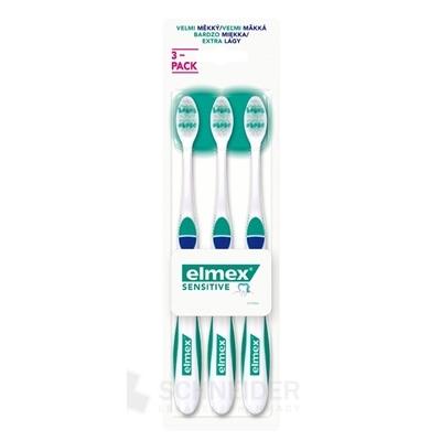 ELMEX SENSITIVE ZUBNÁ KEFKA 3-PACK