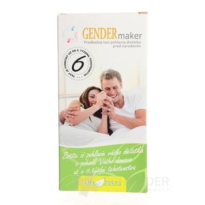 GENDERmaker - preliminary gender test