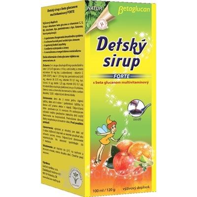 NATURES BETAGLUCAN DETSKÝ SIRUP FORTE