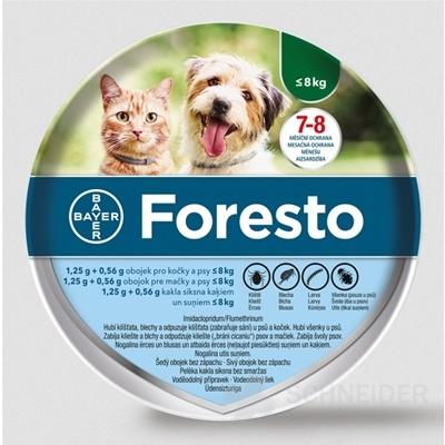 Foresto collar for cats and dogs up to 8 kg