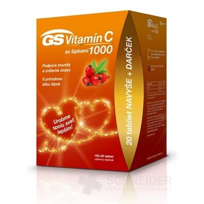GS Vitamín C 1000 so šípkami darček 2020