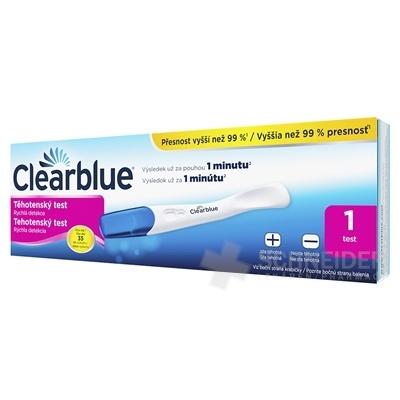 Tehotenský test Clearblue Rýchla detekcia