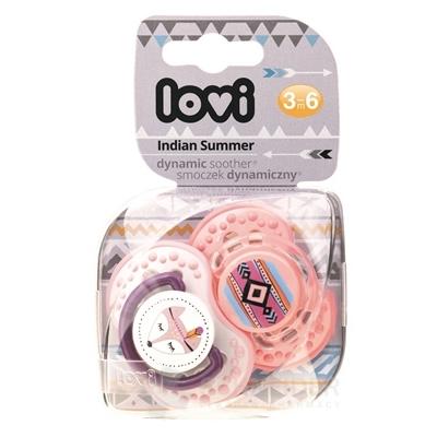 LOVI Dynamický utišujúci cumlík Indian Summer