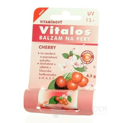 VITALOS Balzam na pery cherry SPF 15