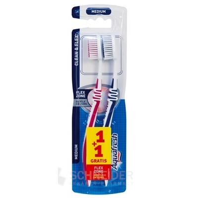Aquafresh Flex Clean Medium (1+1 gratis)