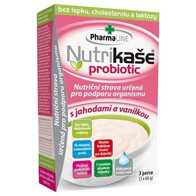 Nutrikaša probiotic - s jahodami a vanilkou