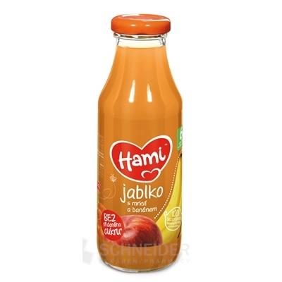 Hami nápoj Jablko s mrkvou a banánom