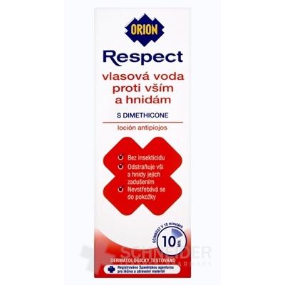 ORION RESPECT vlasová voda proti všiam a hnidám