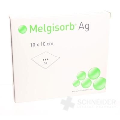 Melgisorb Ag 10x10 cm