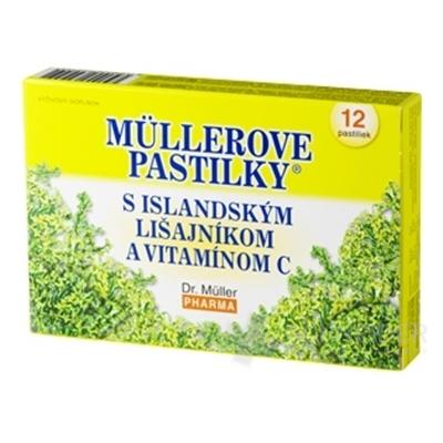 MÜLLEROVE PASTILKY S ISLAND. LIŠAJNÍKOM A VIT. C