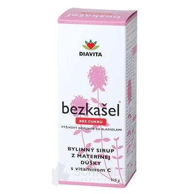 BEZKAŠEL bez cukru BYLINNÝ SIRUP Z MATERINEJ DÚŠKY
