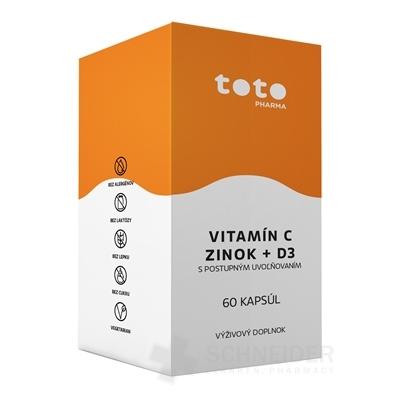 TOTO VITAMÍN C + ZINOK + D3