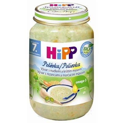 HiPP Polievka BIO Vývar s rezancami a morča.mäsom