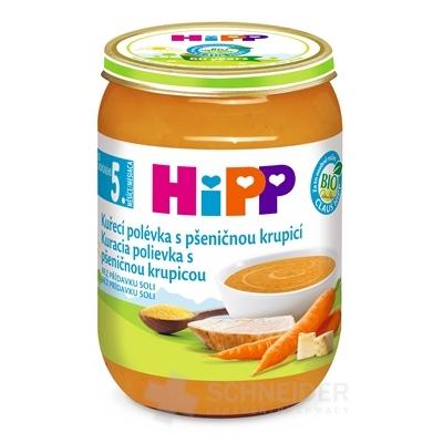 HiPP Polievka BIO Kuracia s pšeničnou krupicou