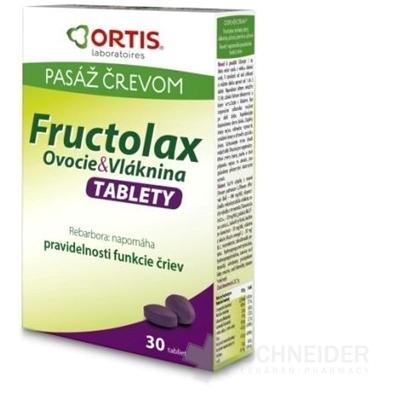 Fructolax Ovocie a vláknina TABLETY