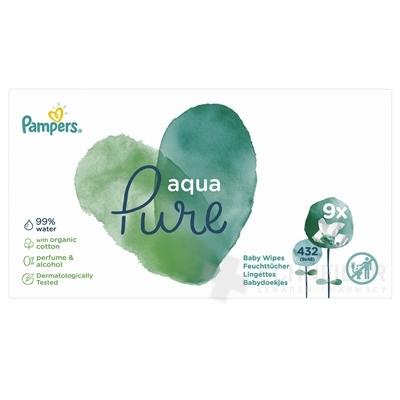 PAMPERS baby wipes PURE Aqua