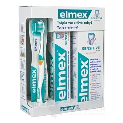 ELMEX SENSITIVE PLUS SYSTÉM NA CITLIVÉ ZUBNÉ KRČKY