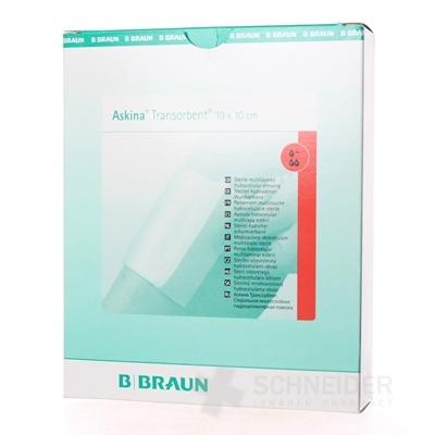 B.BRAUN ASKINA TRANSORBENT 10X10 CM