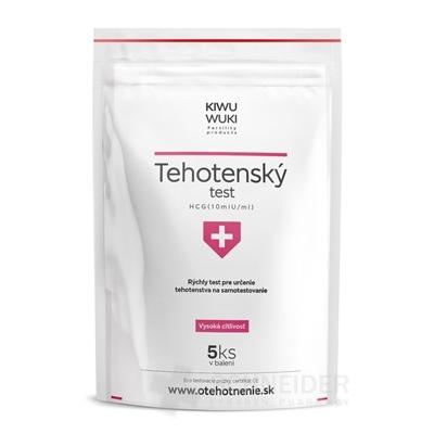 KIWU WUKI Tehotenský test HCG (10 IU/ML)