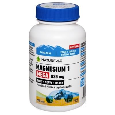 SWISS NATUREVIA MAGNESIUM 1 MEGA 835 mg