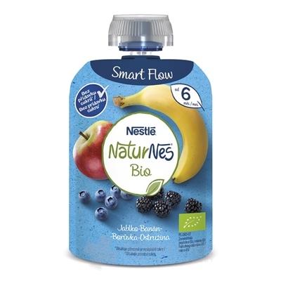 Nestlé NaturNes BIO Apple Banana Blueberry. Blackberry