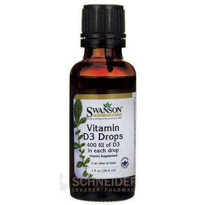 SWANSON Vitamín D3 400 IU