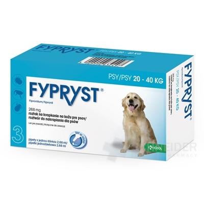 FYPRYST 268 mg DOGS 20-40 KG