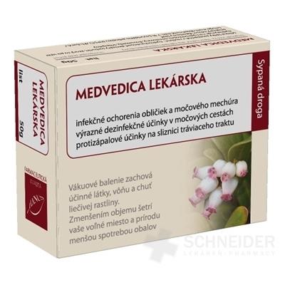 HANUS MEDVEDICA MEDICAL LIST