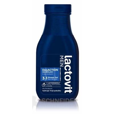 Lactovit MEN DeoACTION 3v1 Sprchový gél