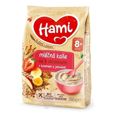 Hami mliečna kaša so 7 obilninami